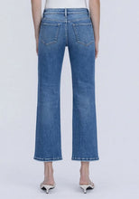 Load image into Gallery viewer, Mid Rise Ankle Straight Jeans by Vervet