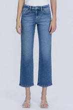 Load image into Gallery viewer, Mid Rise Ankle Straight Jeans by Vervet