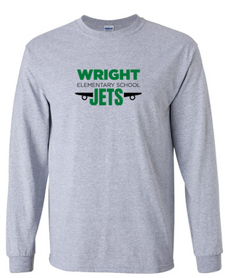 Wright Elementary School - Long Sleeve T-Shirt