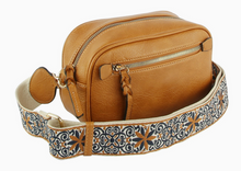 Load image into Gallery viewer, Boho Crossbody Purse w/Guitar Strap - Choose colors