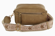 Load image into Gallery viewer, Boho Crossbody Purse w/Guitar Strap - Choose colors