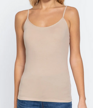 Load image into Gallery viewer, Spaghetti Strap Cami Top - Choose Color