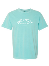 Load image into Gallery viewer, CC Curved Shelbyville Ky Short Sleeve T-Shirt - Choose colors!