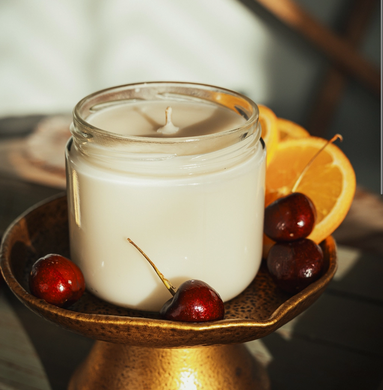 Cherry Sunrise Soy Candles