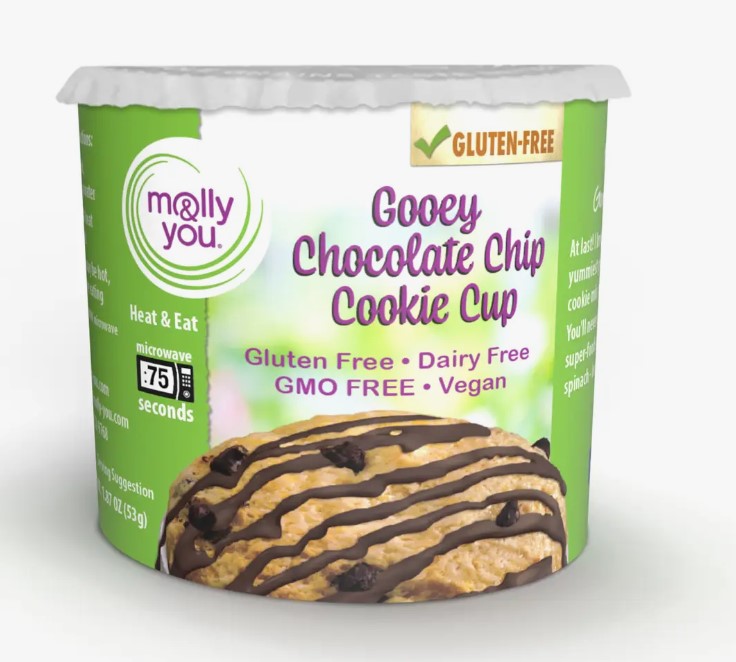 Gluten-Free Gooey Chocolate Chip Cookie Cup