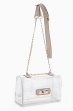 Load image into Gallery viewer, Clear Structured Purse - Choose Strap Colors