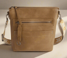 Load image into Gallery viewer, Crossbody Purse with Guitar Strap and Pockets