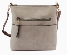 Load image into Gallery viewer, Zipper Crossbody Purse - Choose Colors