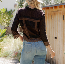Load image into Gallery viewer, Boho Button Down Lace Shacket