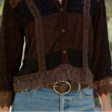 Load image into Gallery viewer, Boho Button Down Lace Shacket