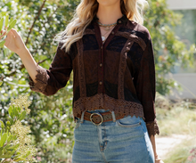 Load image into Gallery viewer, Boho Button Down Lace Shacket