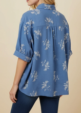 Load image into Gallery viewer, Embroidered Button Blouse