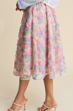 Load image into Gallery viewer, Pastel Floral Tulle Skirt