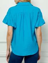 Load image into Gallery viewer, Flutter Sleeve Blouse - Also in Plus
