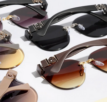 Load image into Gallery viewer, Frameless Two Tone Tinted Sunglasses - Choose Color