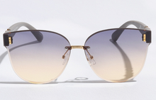 Load image into Gallery viewer, Frameless Two Tone Tinted Sunglasses - Choose Color