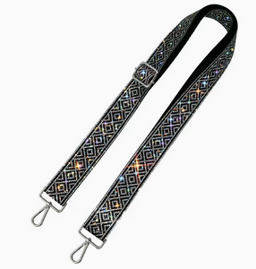 Sparkle Adjustable Guitar Strap - Choose Pattern