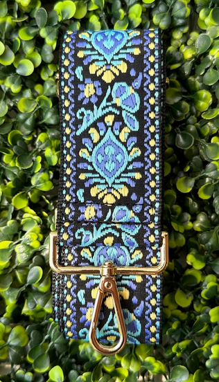 Patterned Adjustable Guitar Strap