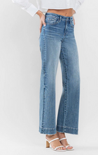 Load image into Gallery viewer, High Rise Wide Leg Jeans by Flying Monkey