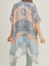 Load image into Gallery viewer, Lightweight Open Front Kimono - Color Mix