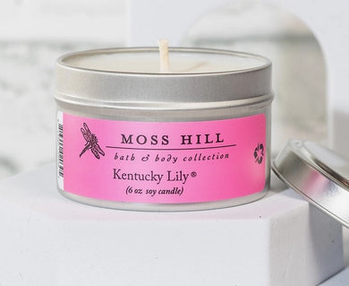 Soy Tin Candle - Kentucky Lily Scent