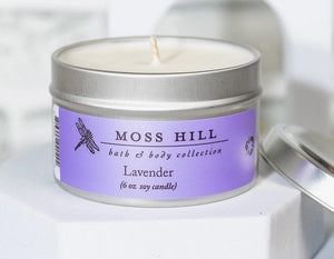 Soy Tin Candle - Lavender Scent