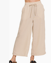 Load image into Gallery viewer, Wide Leg Ankle Pants - Choose Colors