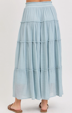 Load image into Gallery viewer, Tiered Maxi Skirt