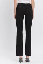 Load image into Gallery viewer, Mid Rise Bootcut Black Jeans by Vervet