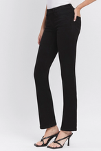 Load image into Gallery viewer, Mid Rise Bootcut Black Jeans by Vervet