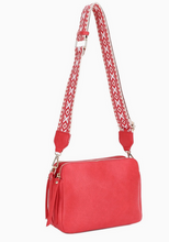 Load image into Gallery viewer, Multi Compartment Crossbody W/ Guitar Strap