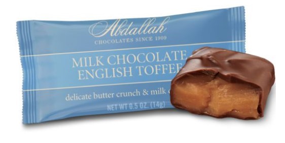 Milk Chocolate English Toffee Singles