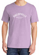 Load image into Gallery viewer, COMFORT COLORS Curved Design Shelbyville Ky Short Sleeve T-Shirt - Choose colors!