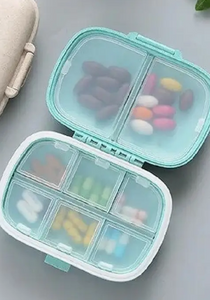Travel Pill Organizer Box - Choose Colors