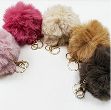 Load image into Gallery viewer, Pom Pom Key Chains - Choose Colors
