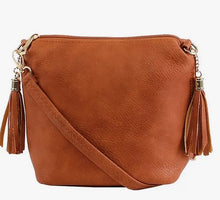 Load image into Gallery viewer, Crossbody Purse w/Tassels - Choose color