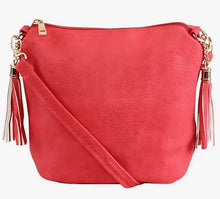 Load image into Gallery viewer, Crossbody Purse w/Tassels - Choose color