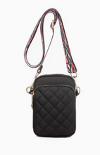 Load image into Gallery viewer, Quilted Crossbody w/ Guitar Strap - Choose Color