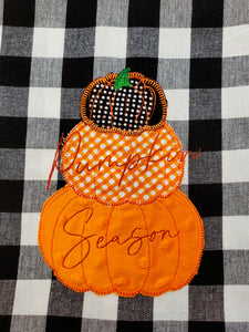 Fall / Autumn Embroidered Towels - Choose Design!!