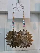 Load image into Gallery viewer, Sunflower Earrings - Choose Colors