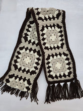 Load image into Gallery viewer, Granny Square Scarf - Choose Colors