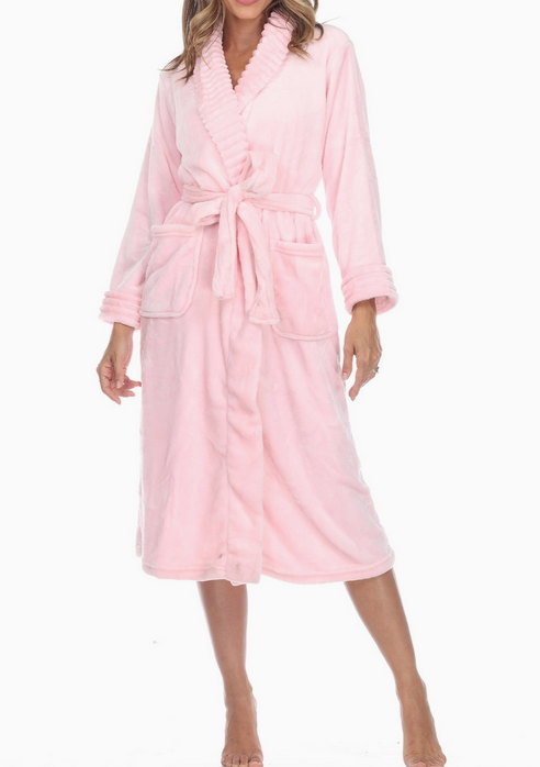 Ultra Plush Lounge Robe - Choice of Colors