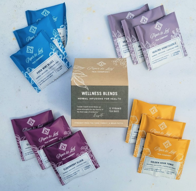 Tea Tasting Flight Variety Box - Wellness Blends