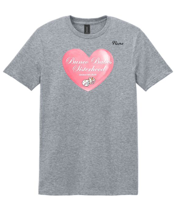 Bunco Babes Sisterhood Shirt - Personalized Option
