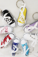 Load image into Gallery viewer, Canvas Sneakers Key Chain
