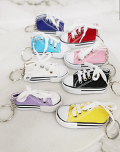 Load image into Gallery viewer, Canvas Sneakers Key Chain