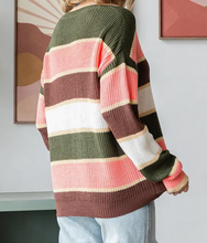 Load image into Gallery viewer, Striped Sweater