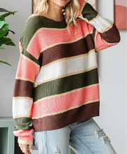 Load image into Gallery viewer, Striped Sweater