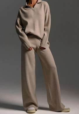 Long Sleeve Top & Pants Sweater Set