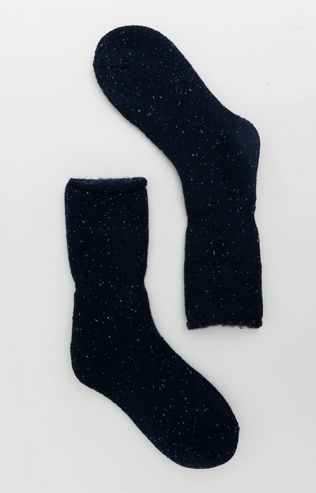 Thick Knit Crew Socks - Choose Colors